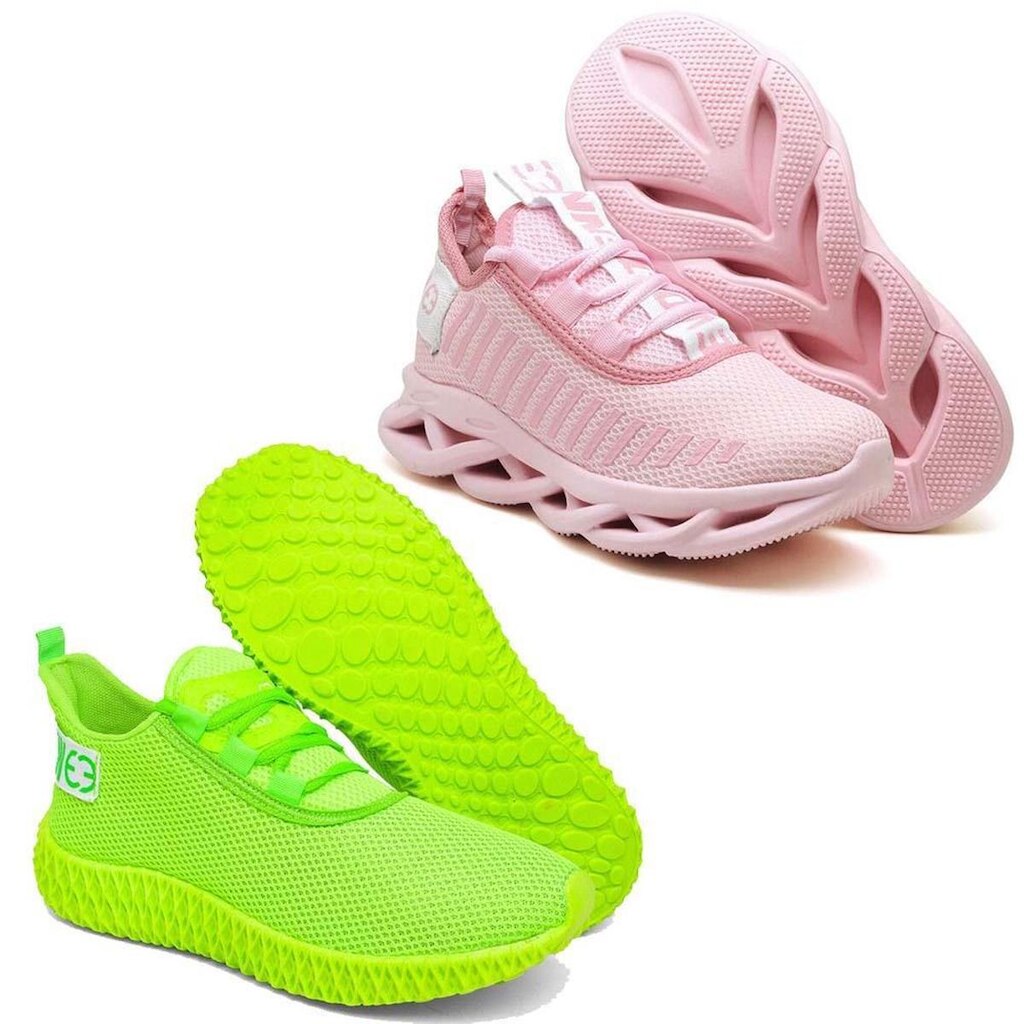 2 Tênis Feminino Evoltenn Modelos Diferentes Original