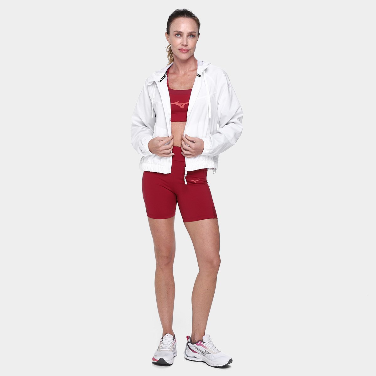 Jaqueta Corta Vento Mizuno Soul Fit Feminina - Tam: P - 3