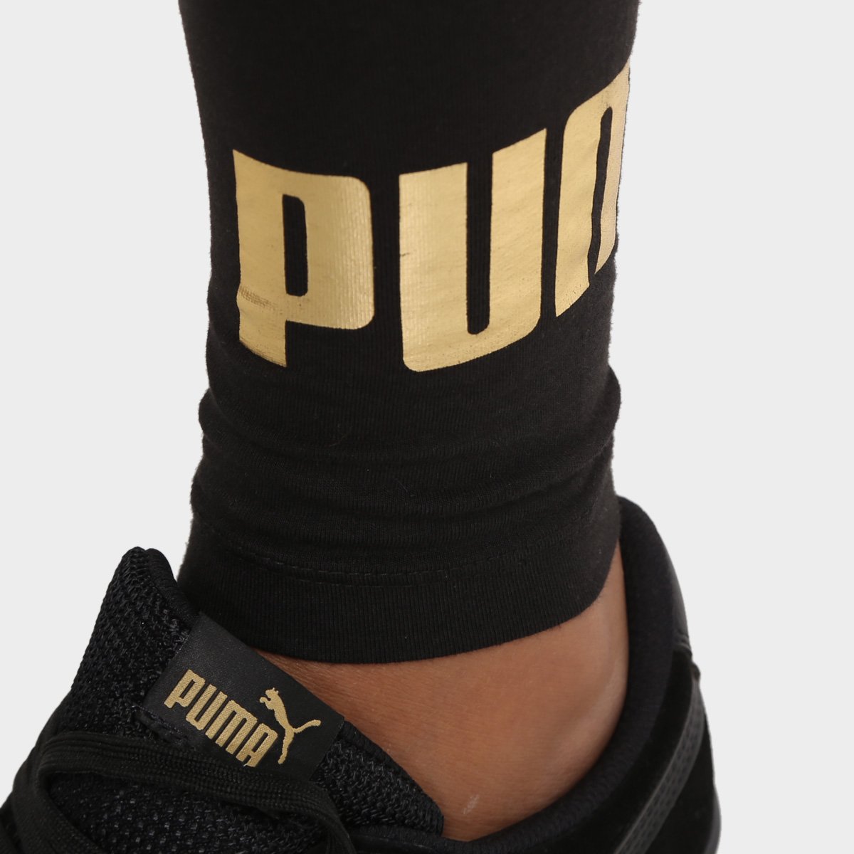 Calça Legging Puma Essentials Metallic Feminina - Tam: M - 2