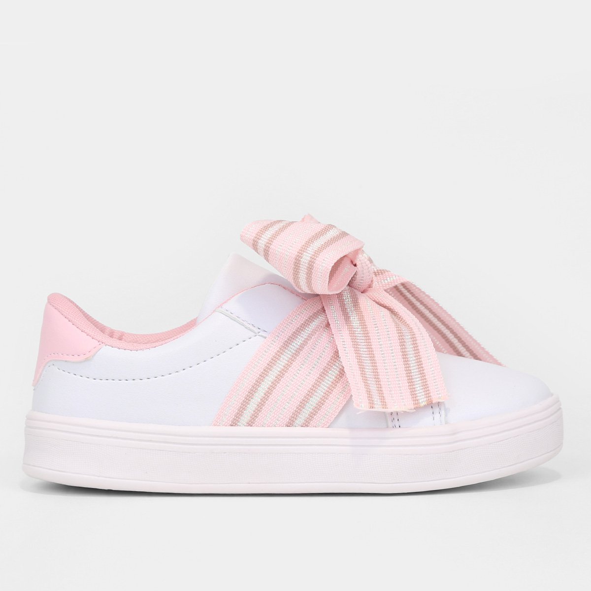 Tênis Infantil Tininha Laço Bicolor Menina - Tam: 26 - 1