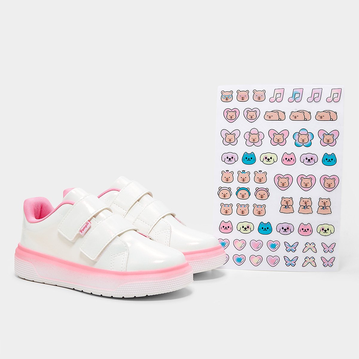 Tênis Infantil Pampili Casual Menina - Tam: 26 - 5