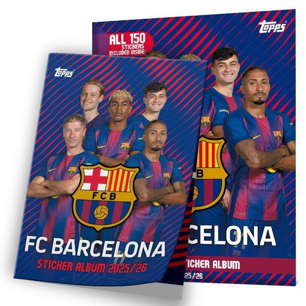 2025/26 FC Barcelona Stickers Set