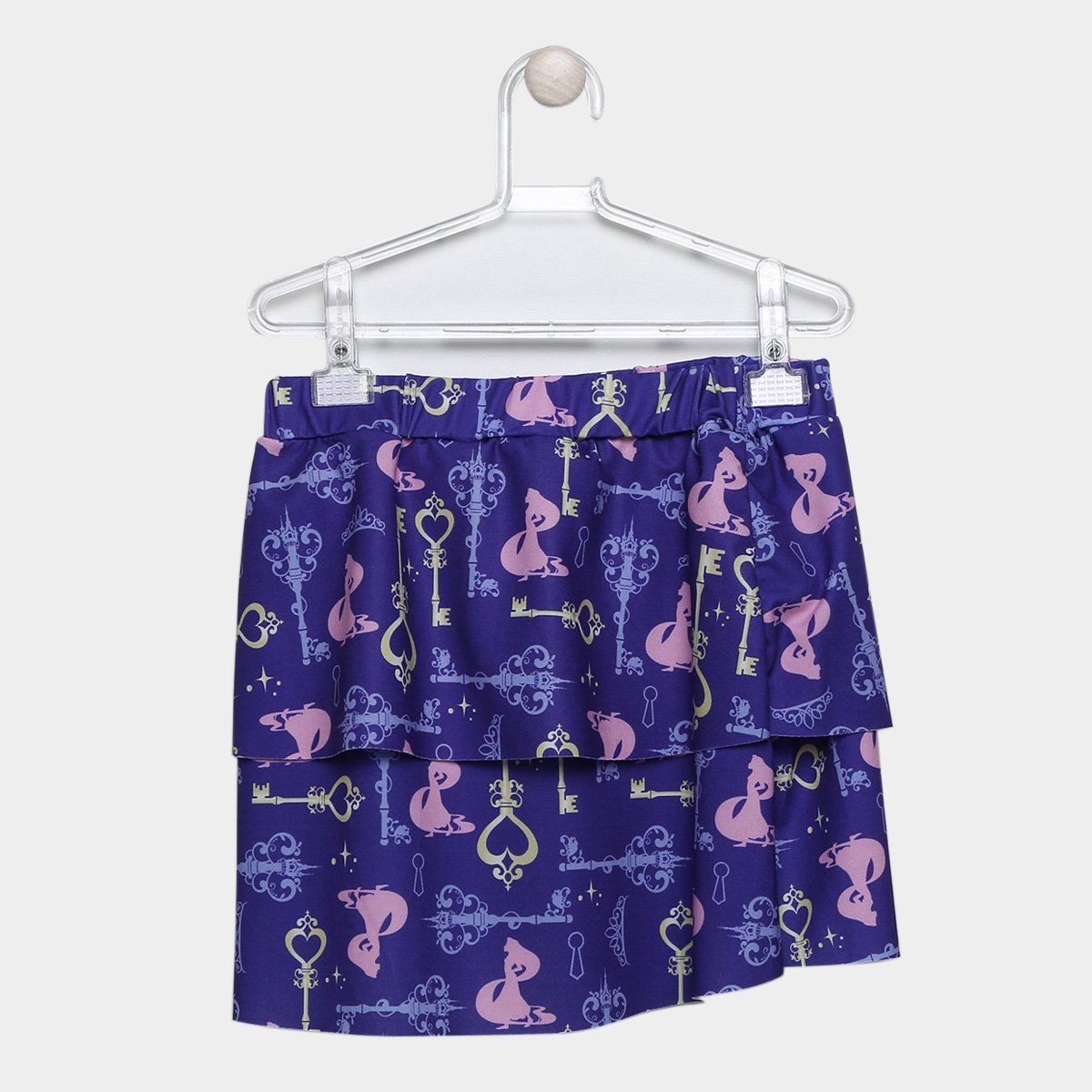 Saia Infantil Disney Key Rapunzel Feminina