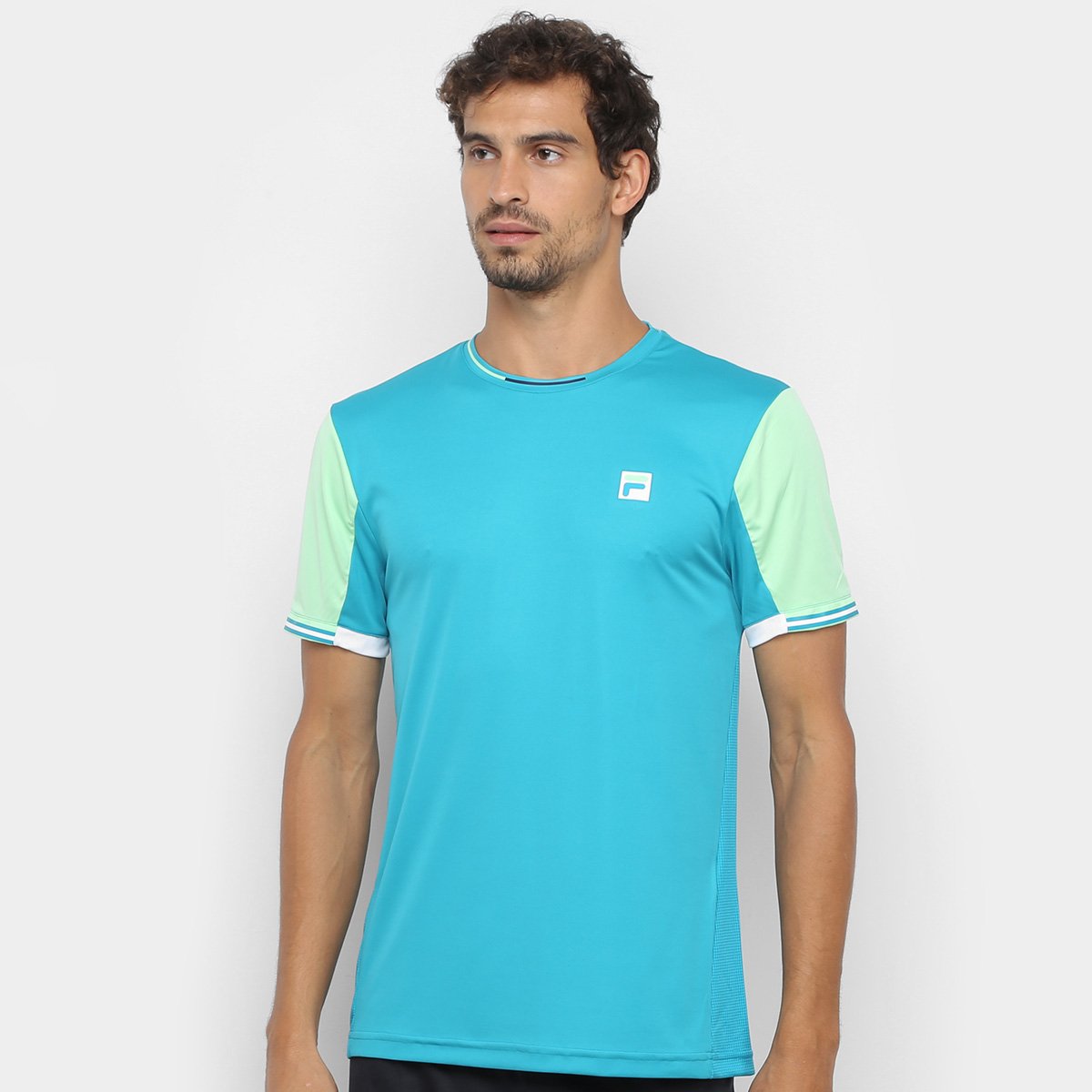 Camiseta Fila Fine Striped Masculina