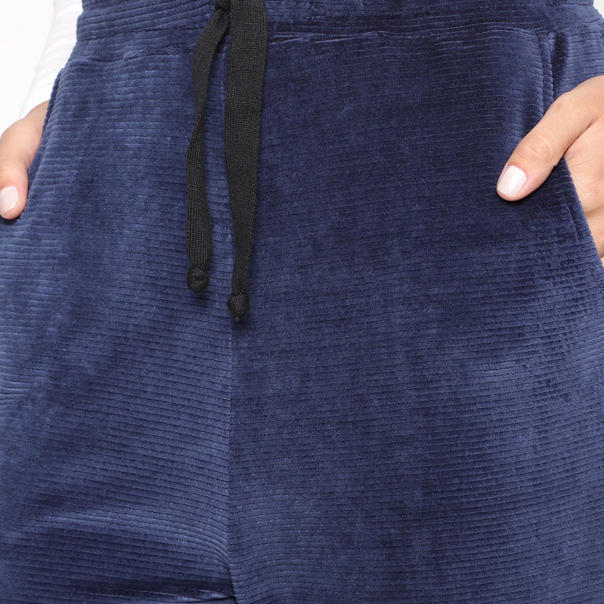 Calça Cantão Pantacourt Malha Cotelê Feminina - Tam: P - 2