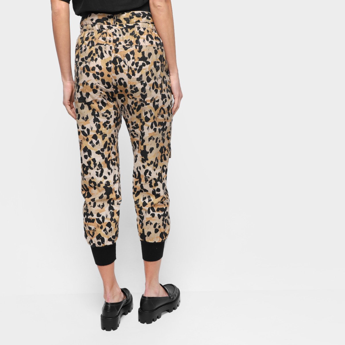 Calça Animale Sport Camuflado Tibetano Linho Feminina - Tam: 40 - 1