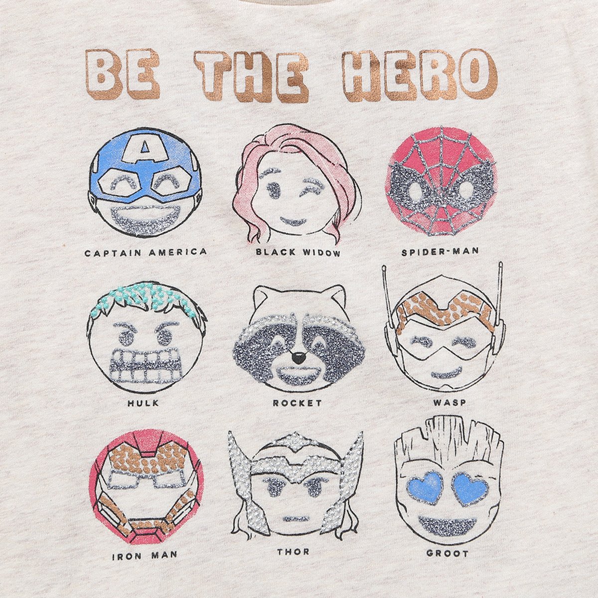 Camiseta Infantil GAP Be The Hero Feminina - Tam: 2A - 2