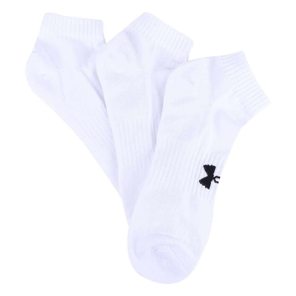 Kit Meia Under Armour Cano Curto C/ 3 Pares - Tam: 40/44 - 2