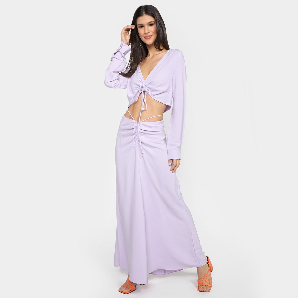 Saia Longa All Is Love Franzida Lisa - Tam: P - 1