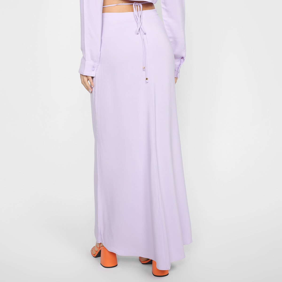 Saia Longa All Is Love Franzida Lisa - Tam: P - 2