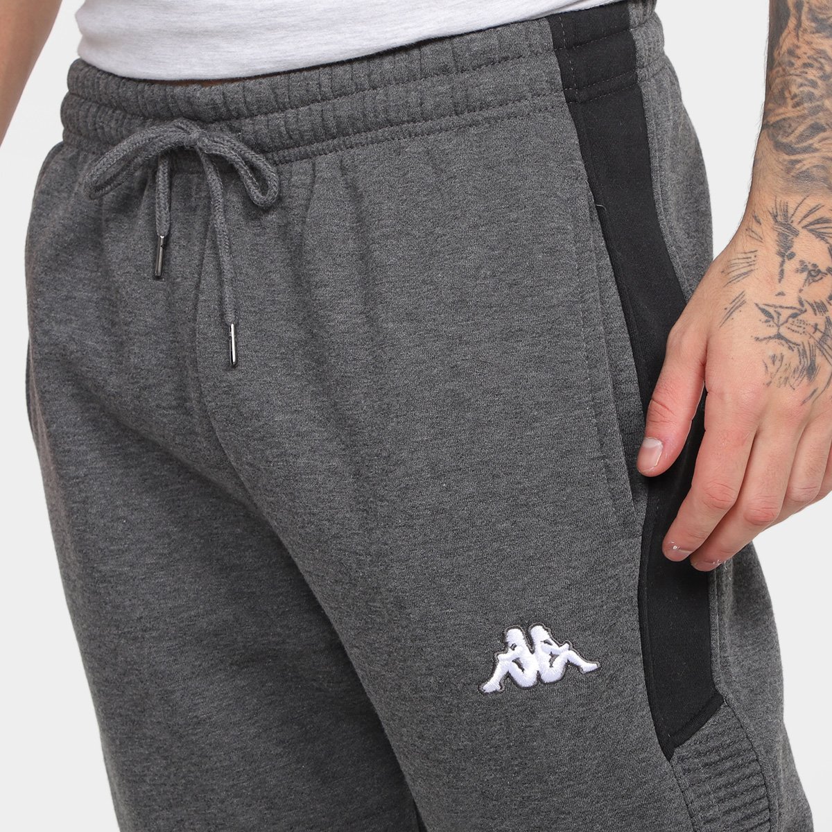 Calça Moletom Kappa James Masculina - Tam: G - 2