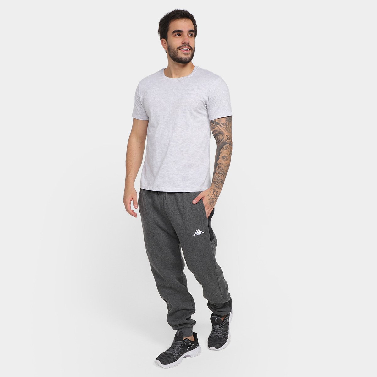 Calça Moletom Kappa James Masculina - Tam: G - 3