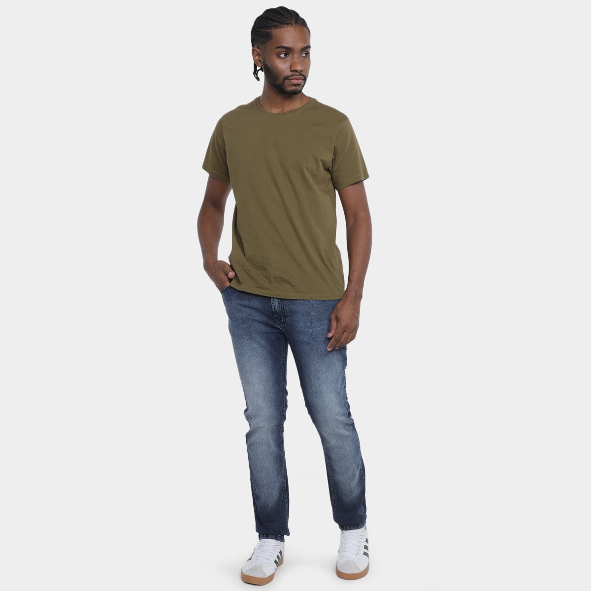 Calça Jeans Skinny Ellus First Blue Masculina - Tam: 40 - 3