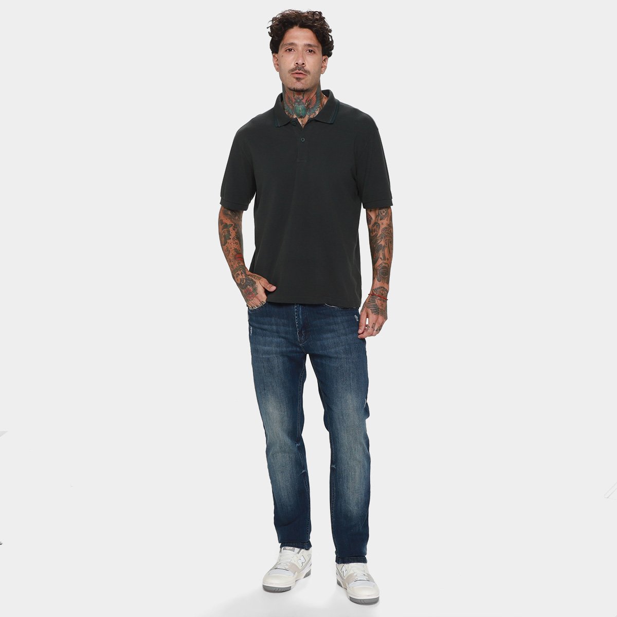 Calça Slim Ellus Casual Masculina - Tam: 38 - 4