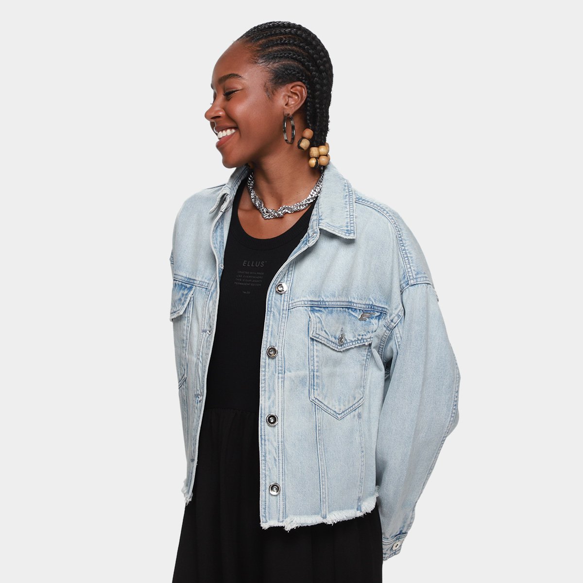 Jaqueta Ellus Casual Feminina