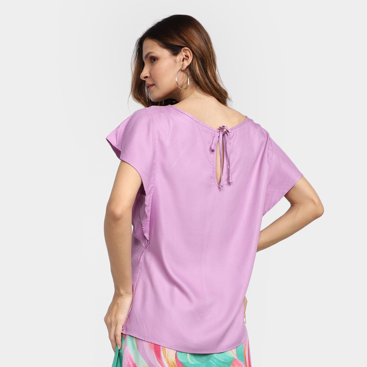 Blusa Mercatto Manga Ampla Feminina - Tam: P - 1
