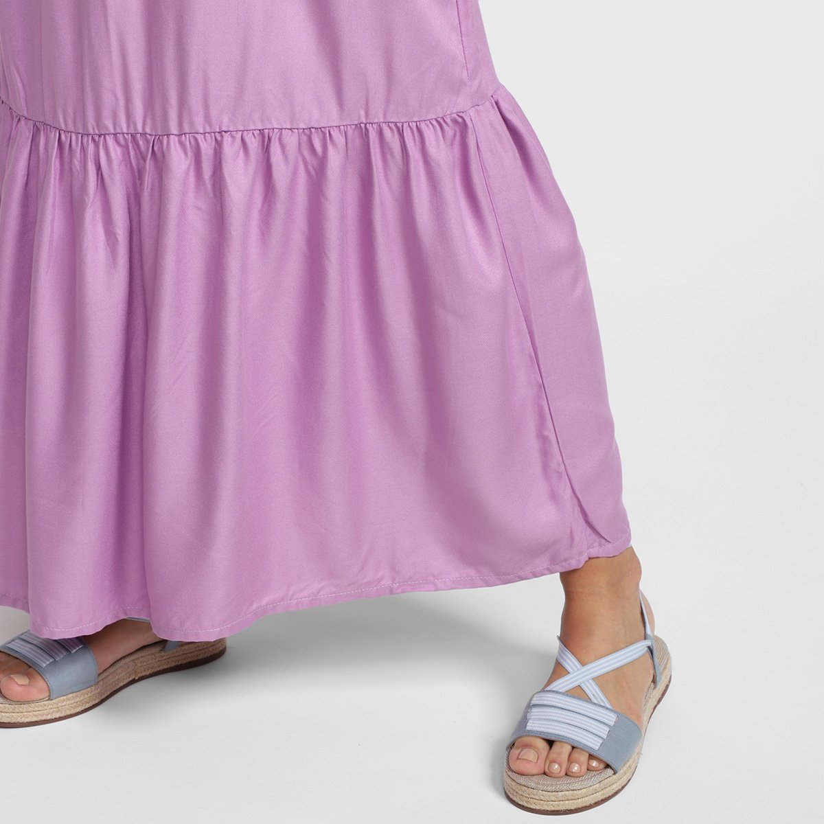 Vestido Longo Mercatto Frente Única - Tam: P - 2