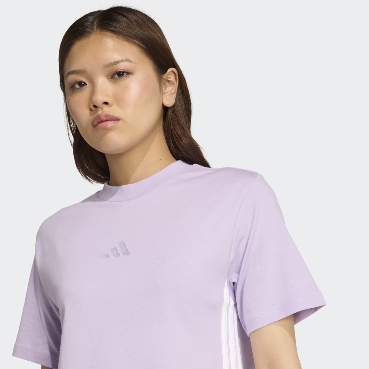 Camiseta Adidas 3 Listras Feminina - Tam: P - 2