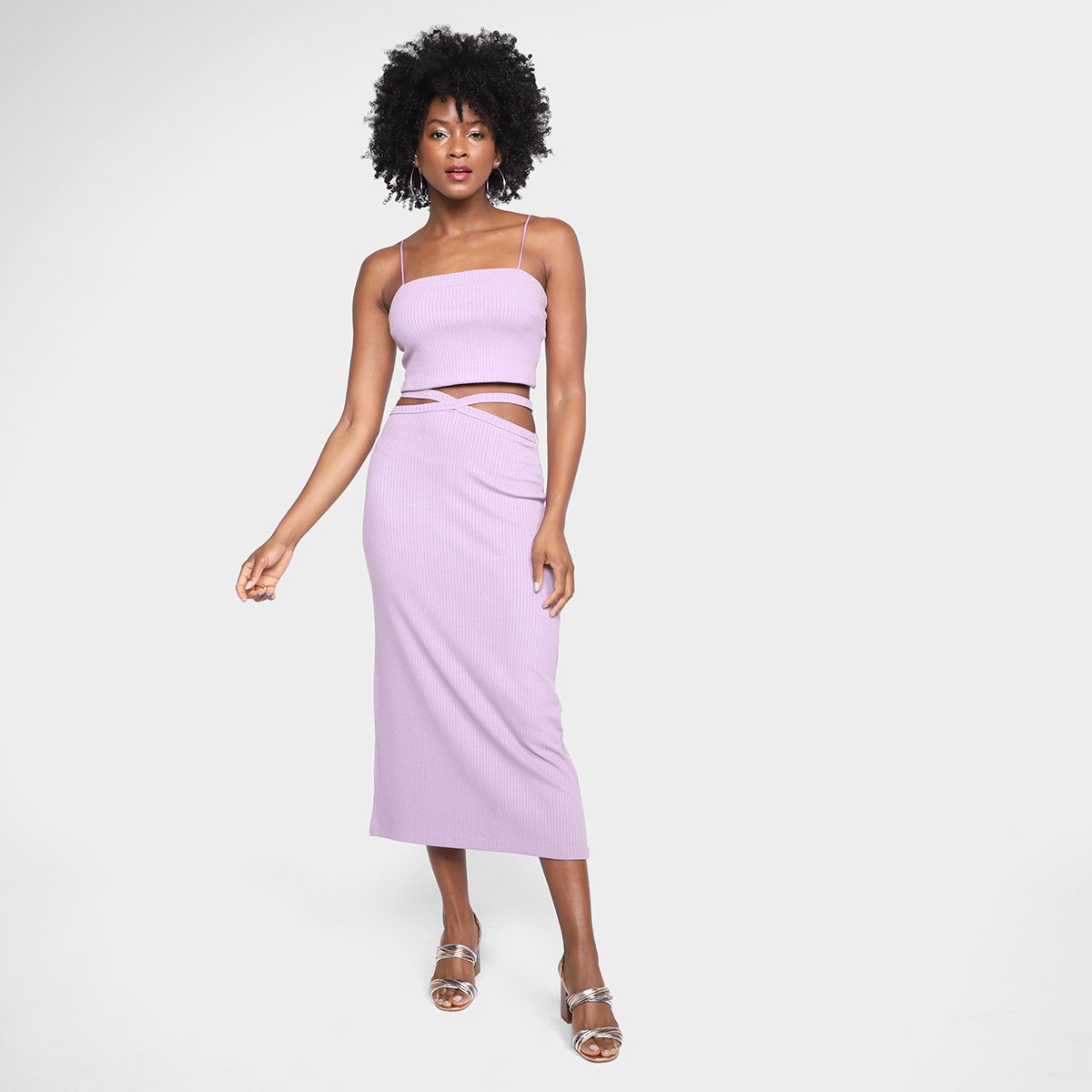 Saia Lápis All's Amarração Feminina - Tam: G - 1