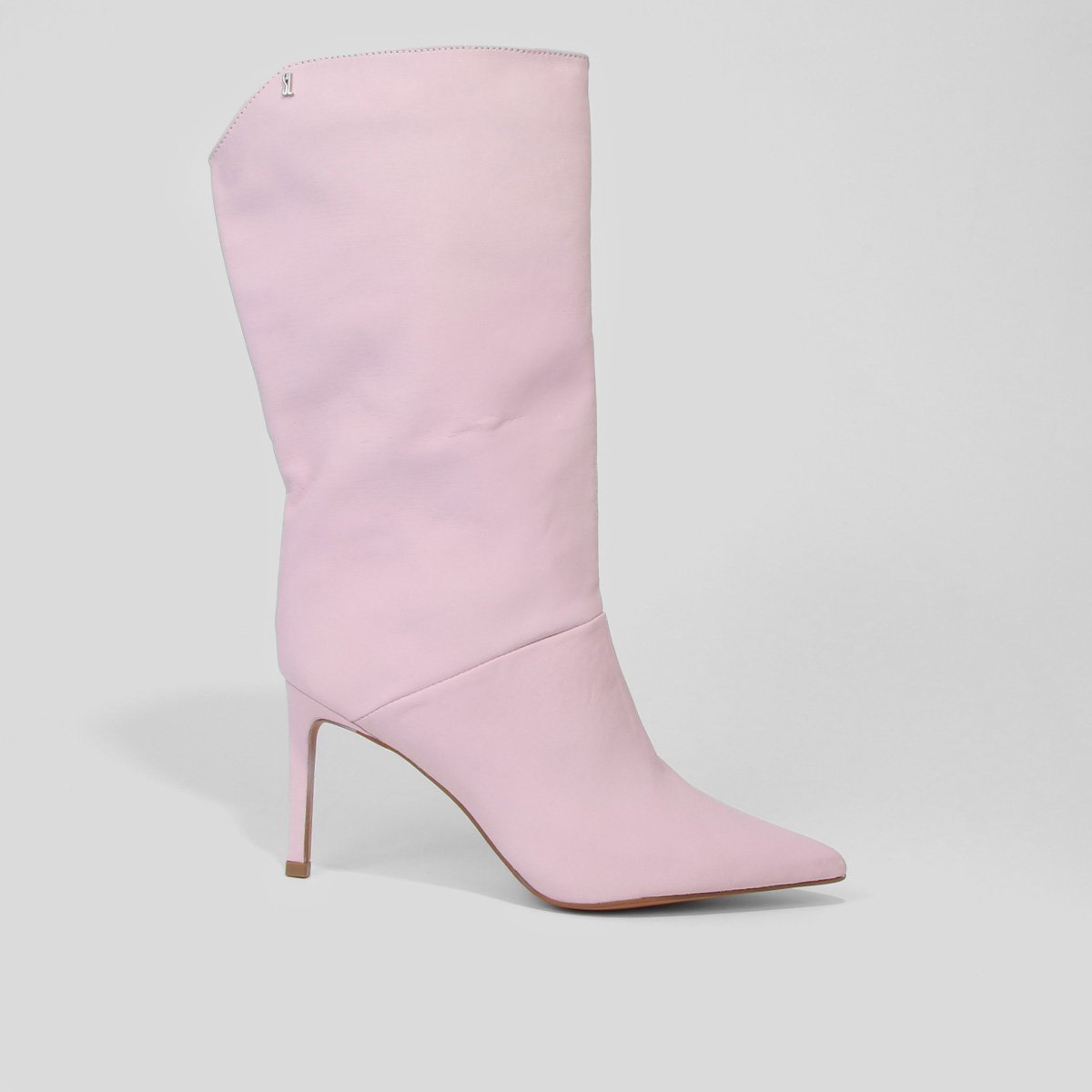 Bota Couro Country Santa Lolla Salto Alto Feminina