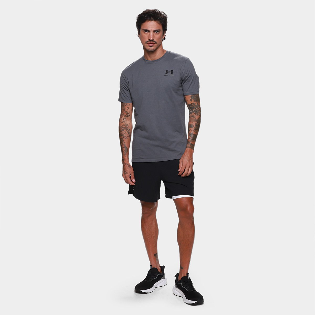 Camiseta Under Armour Sportstyle Masculina - Tam: M - 3