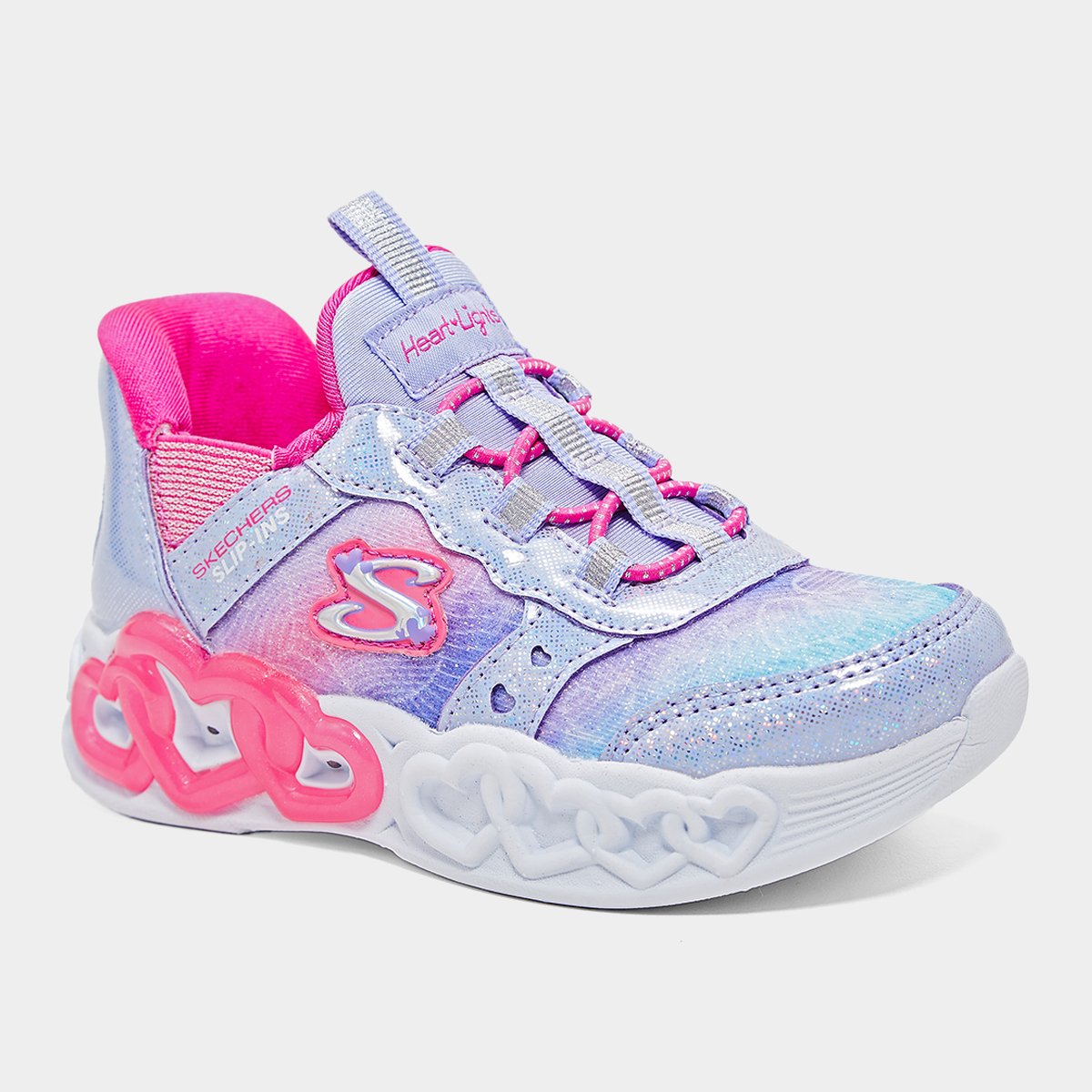 Tênis Infantil Skechers Heart Ligths Menina - Tam: 22 - 2