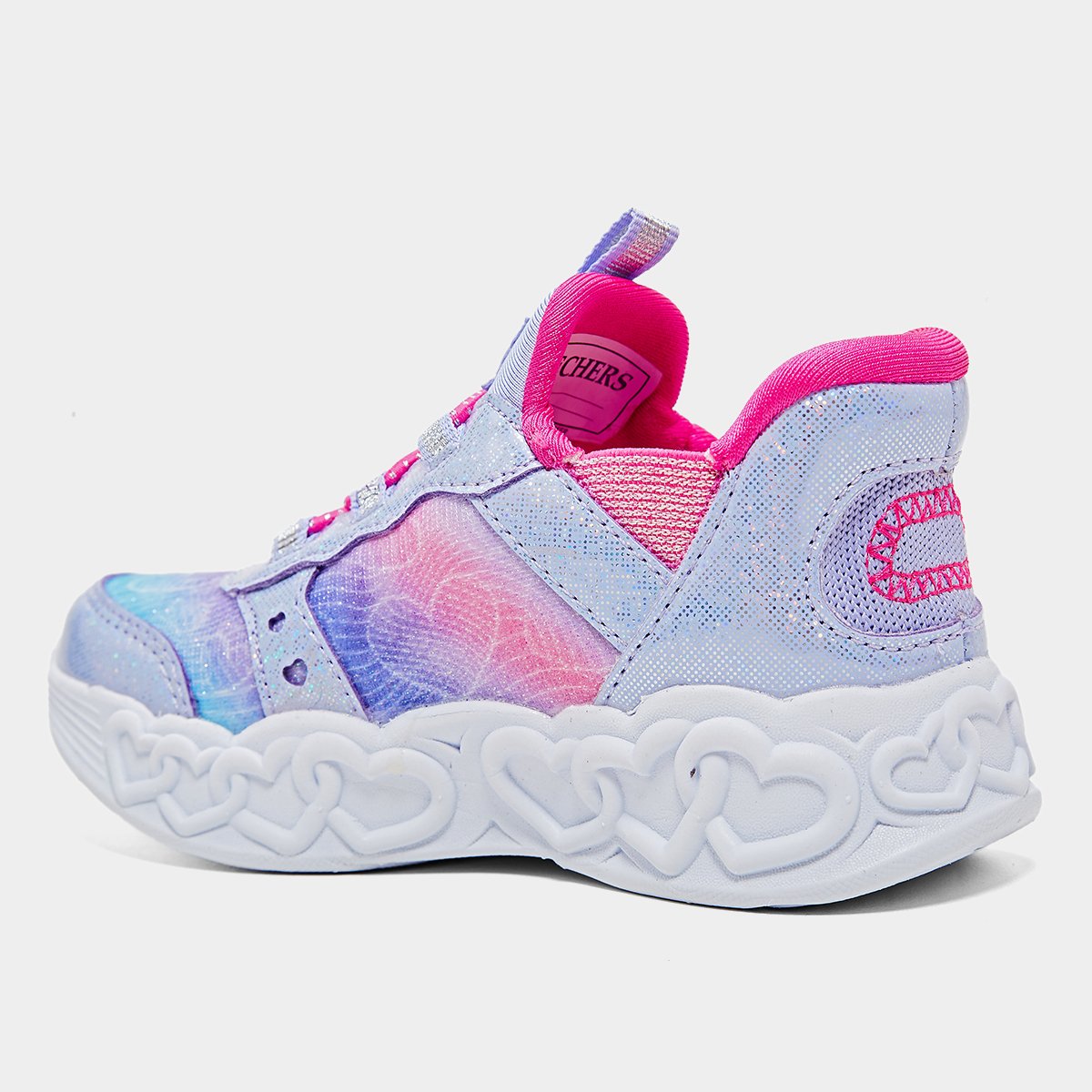 Tênis Infantil Skechers Heart Ligths Menina - Tam: 22 - 3