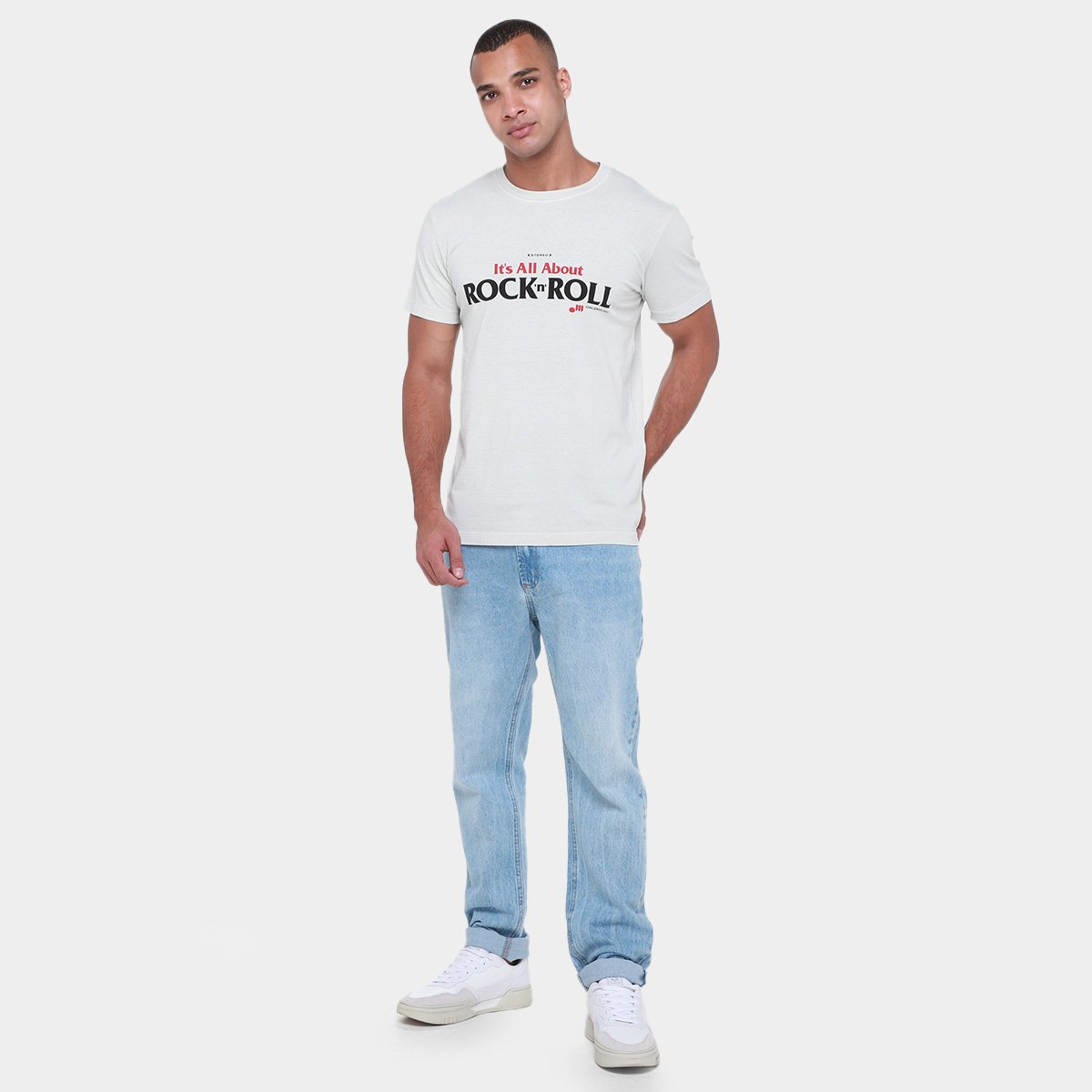 Camiseta Osklen Rock N Roll Masculina - Tam: G - 3