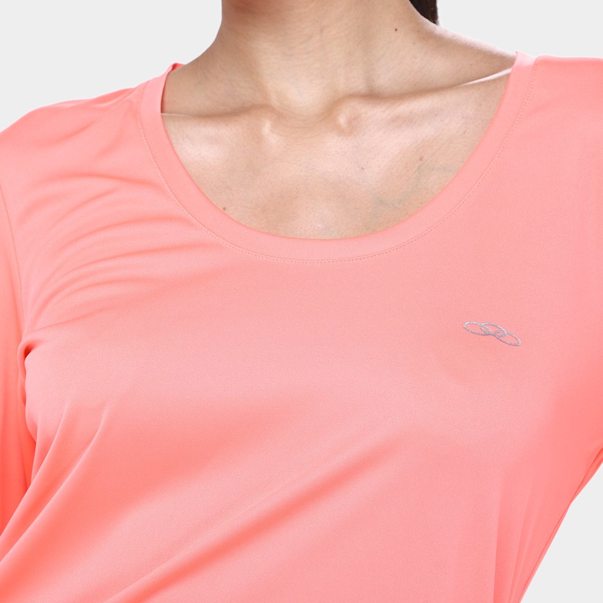 Camiseta Olympikus Essential Manga Longa Feminina - Tam: P - 2
