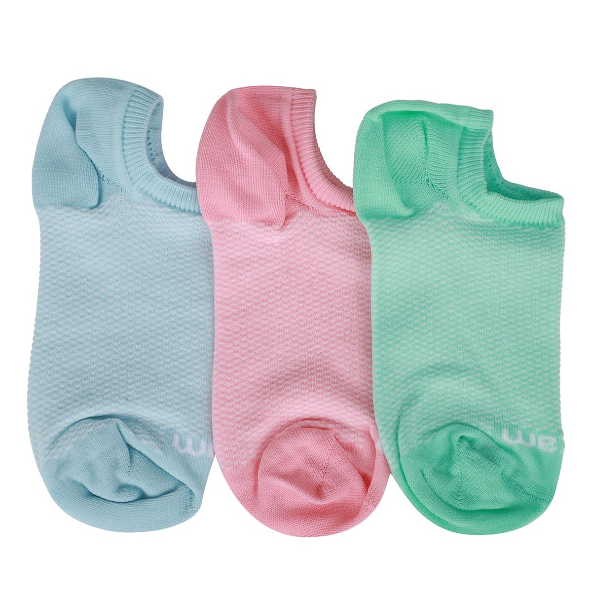 Kit Meias Rikam Com 3 Pares Feminina - Tam: 34/39 - 4