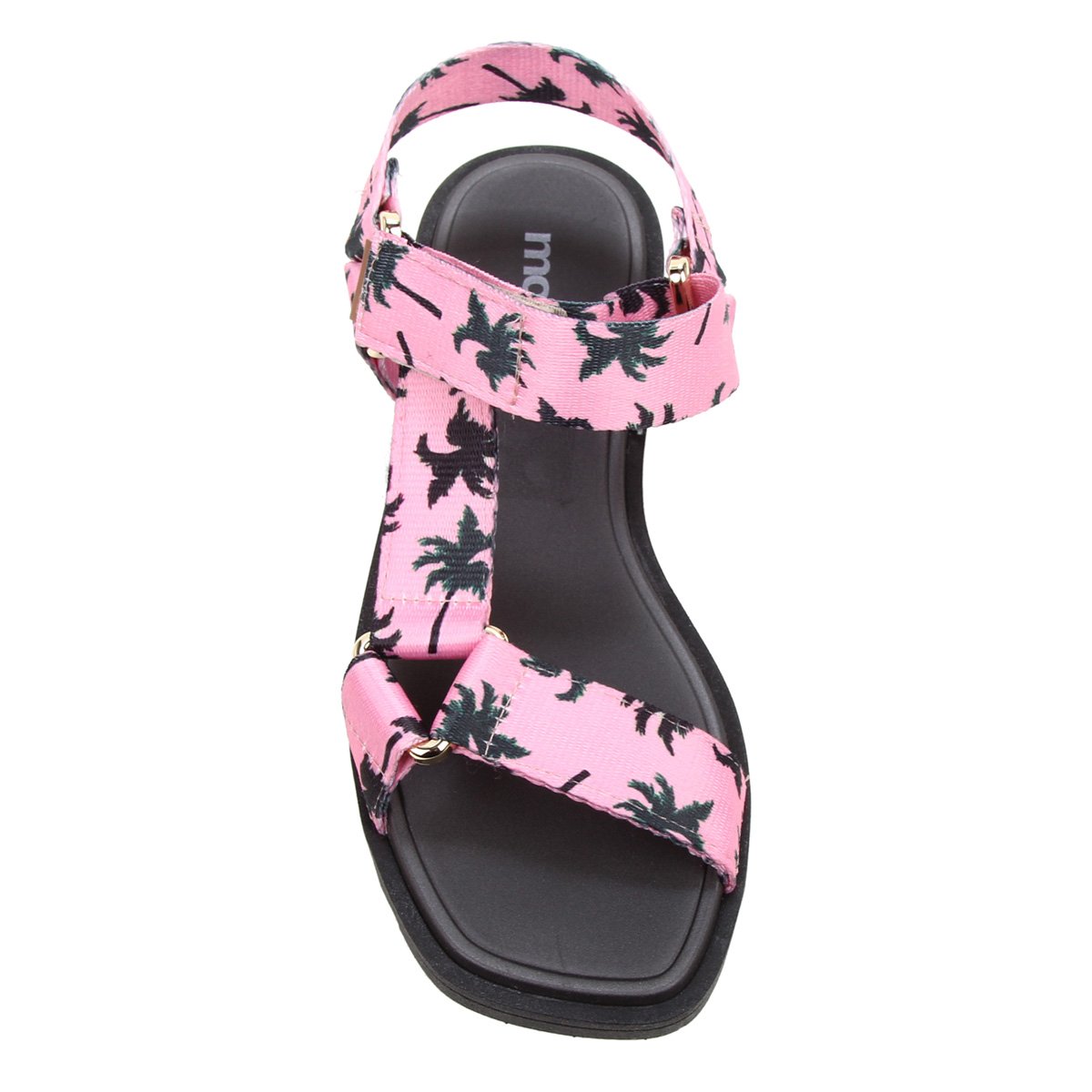Papete Moleca Sola Tratorada Floral Feminina - Tam: 34 - 2