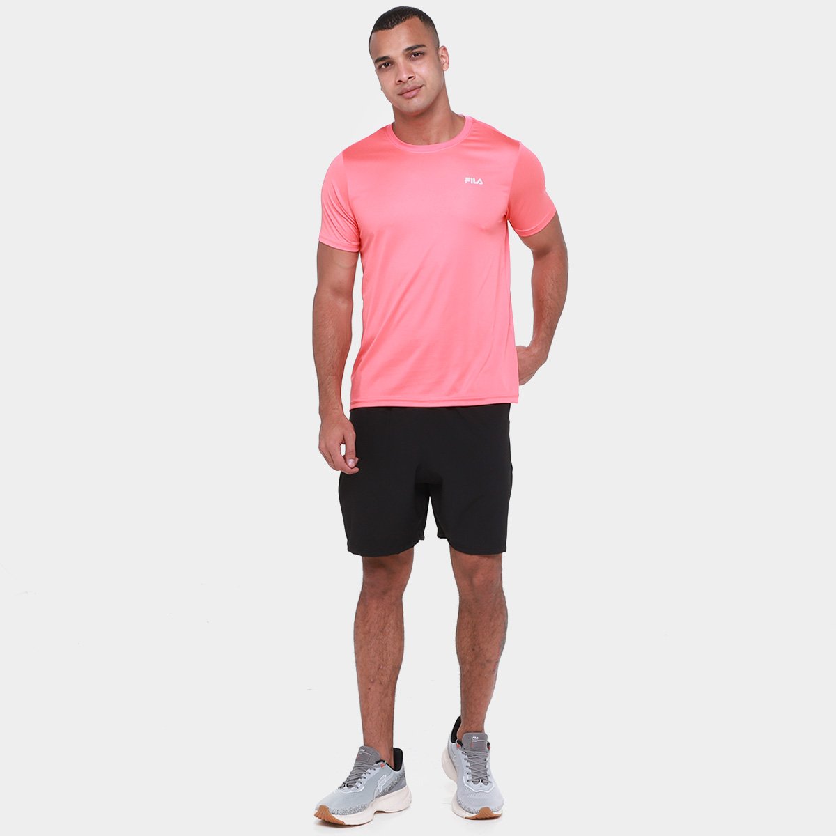 Camiseta Fila Basic Sports II Masculina - Tam: G - 3