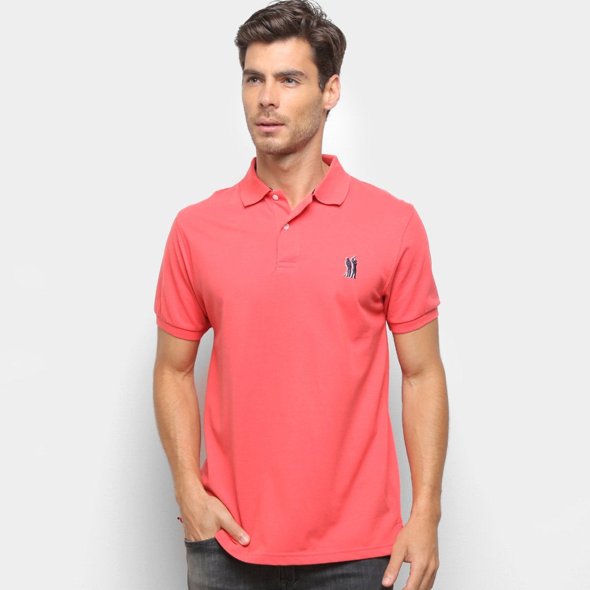 Camisa Polo Fourty Piquet Lisa Masculina