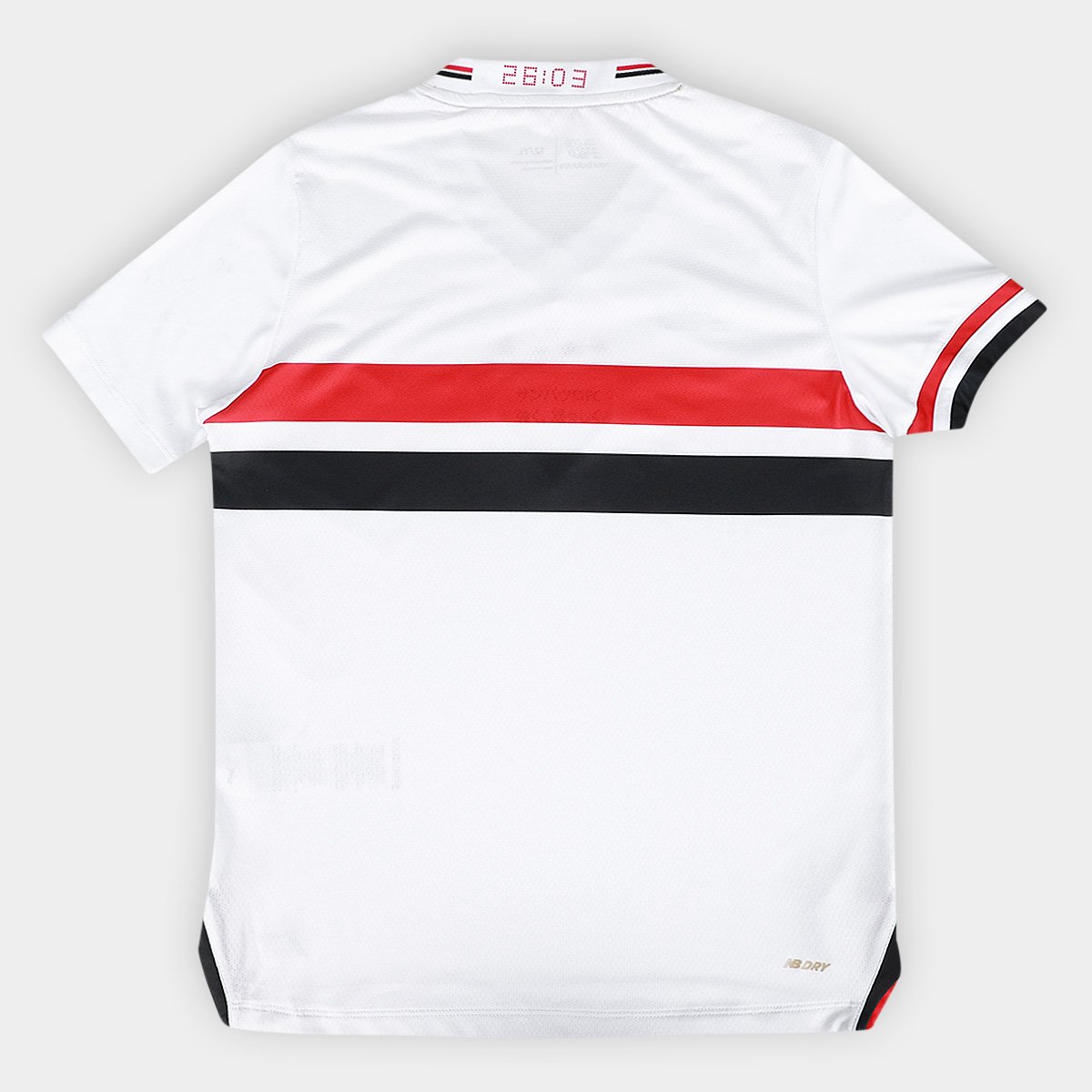 Camisa Infantil São Paulo I 25/26 Torcedor New Balance - Tam: 12A - 1