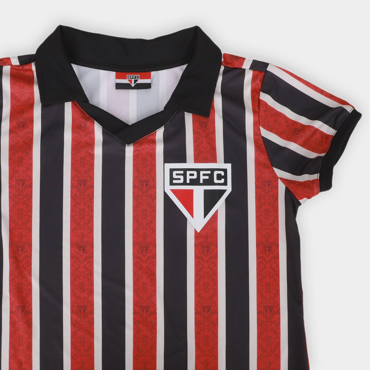 Camiseta  Polo São Paulo Esportiva Feminina - Tam: P - 5