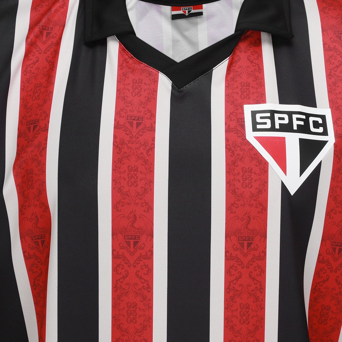 Camiseta  Polo São Paulo Esportiva Masculina - Tam: P - 2
