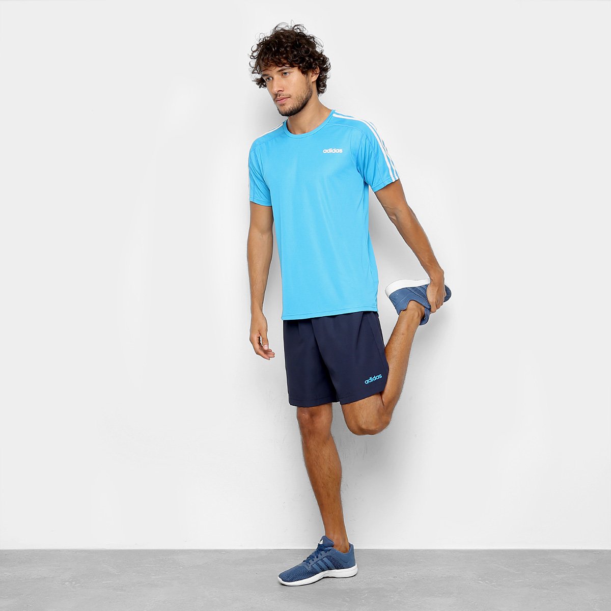 camiseta adidas d2m ar 3stripes