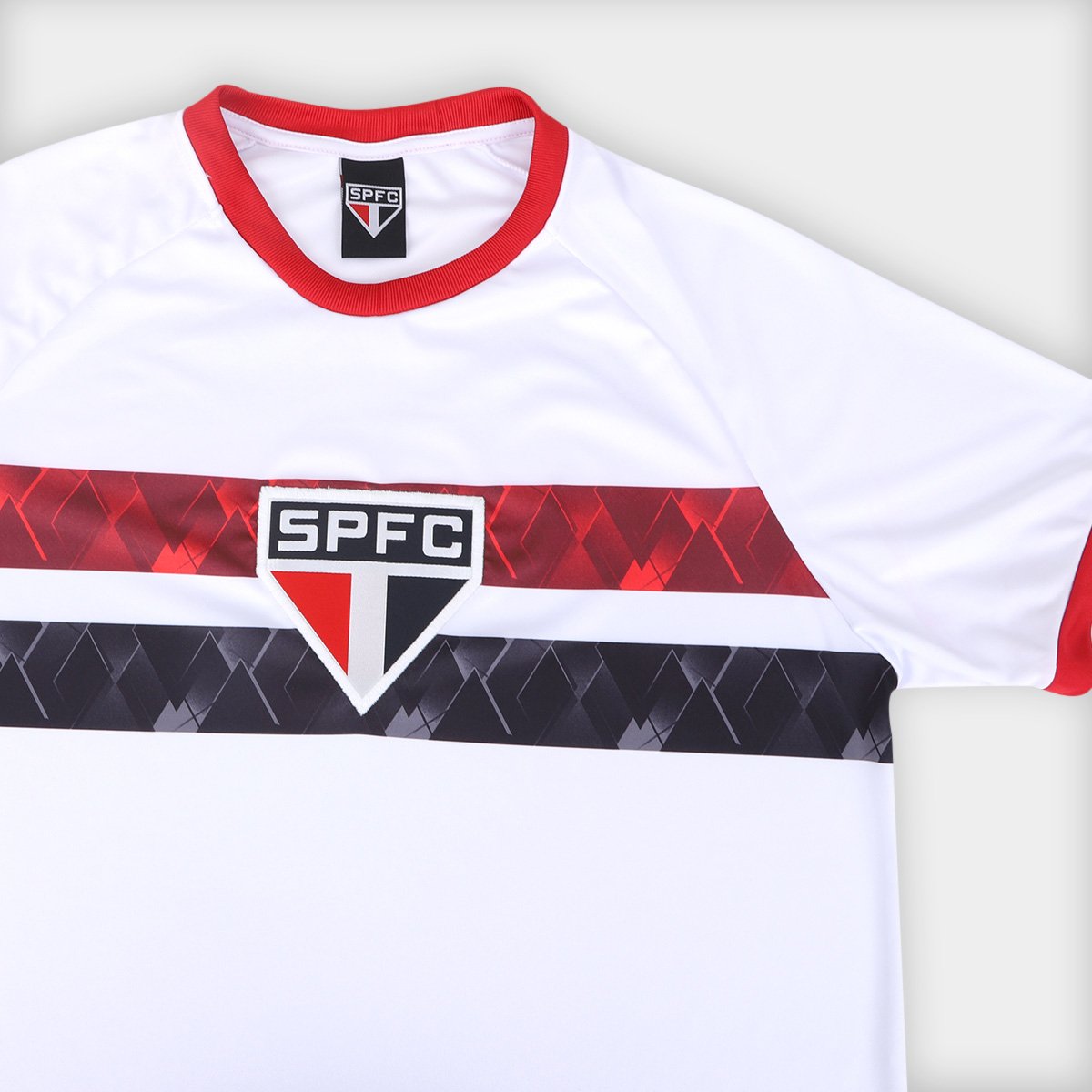 Camiseta São Paulo Geometric SPR Masculina - Tam: P - 3