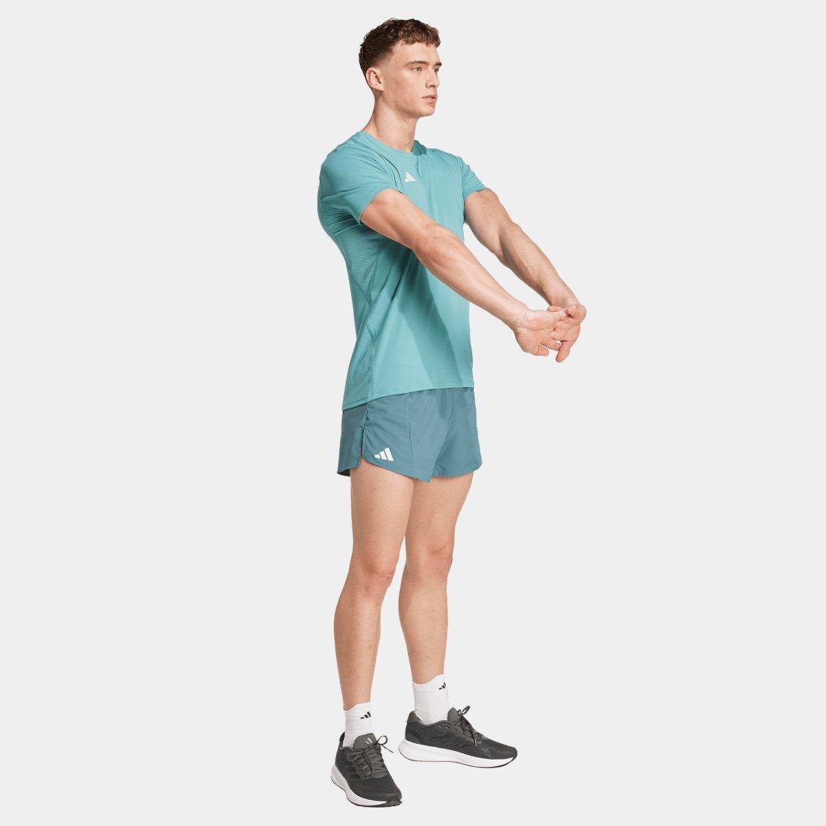 Camiseta Adidas Adizero Essentials Masculina - Tam: G - 4