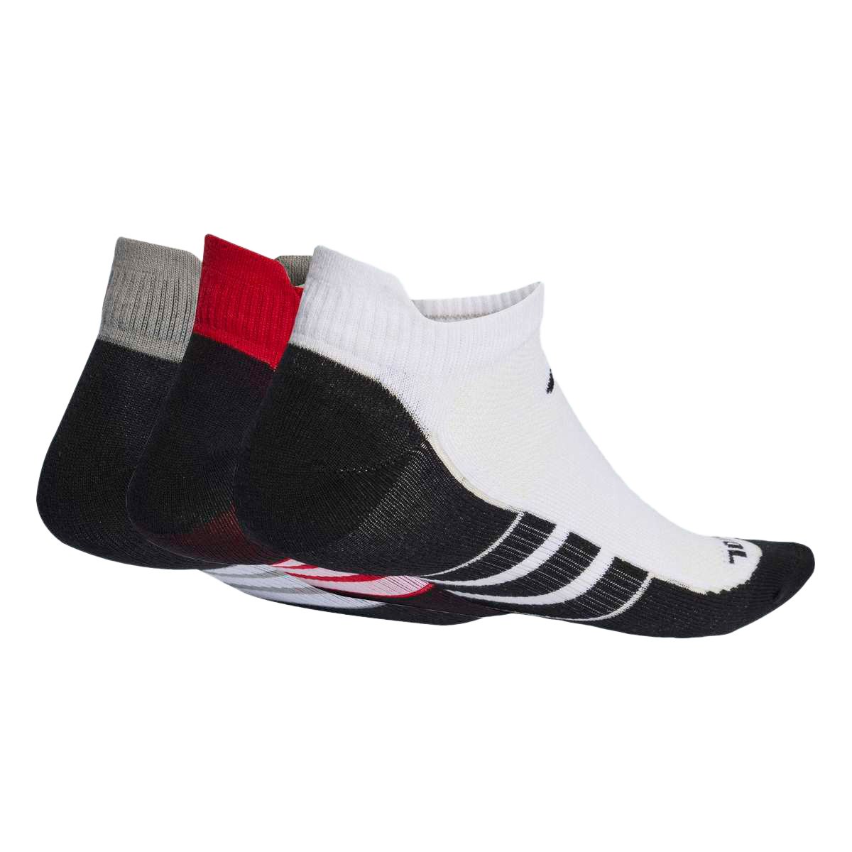 Kit Meia Adidas LOW Casual Sport Cano Curto - 3 Pares - Tam: 43/45 - 1