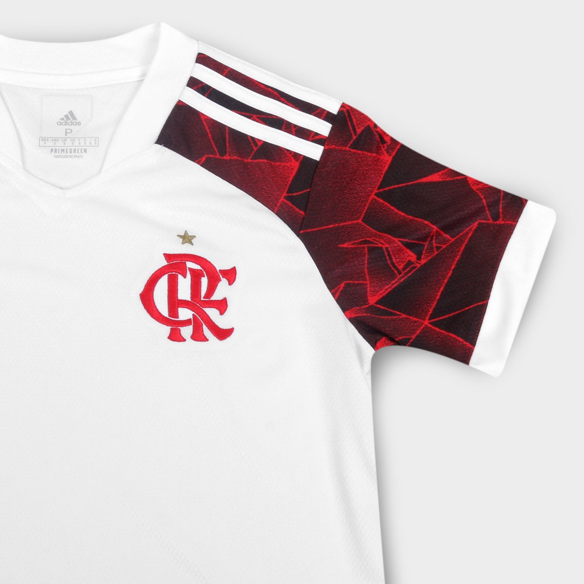 Camisa Flamengo II 21/22 s/n° Torcedor Adidas Feminina - Tam: M - 3