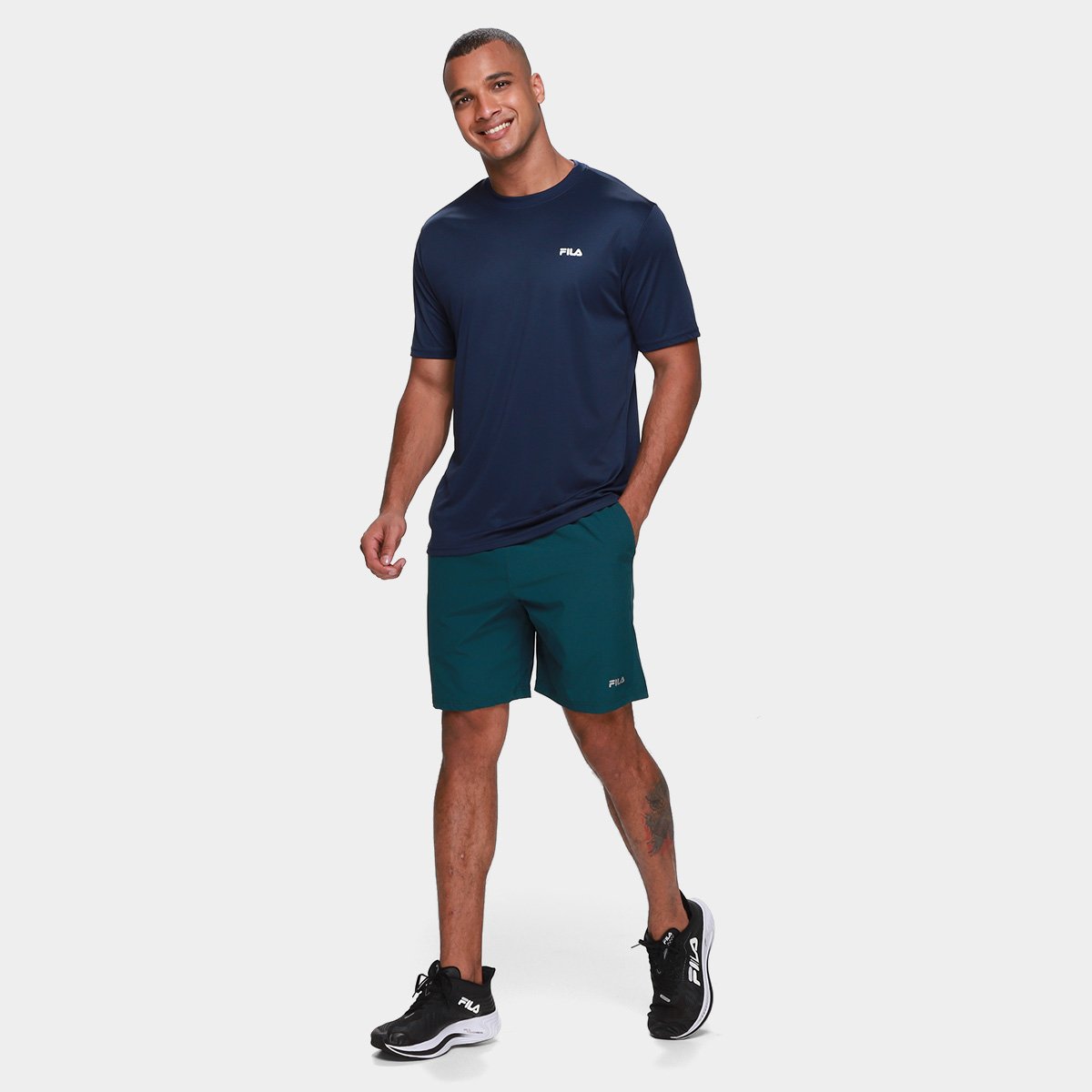 Camiseta Fila Comfort Basic Sports Masculina - Tam: P - 3