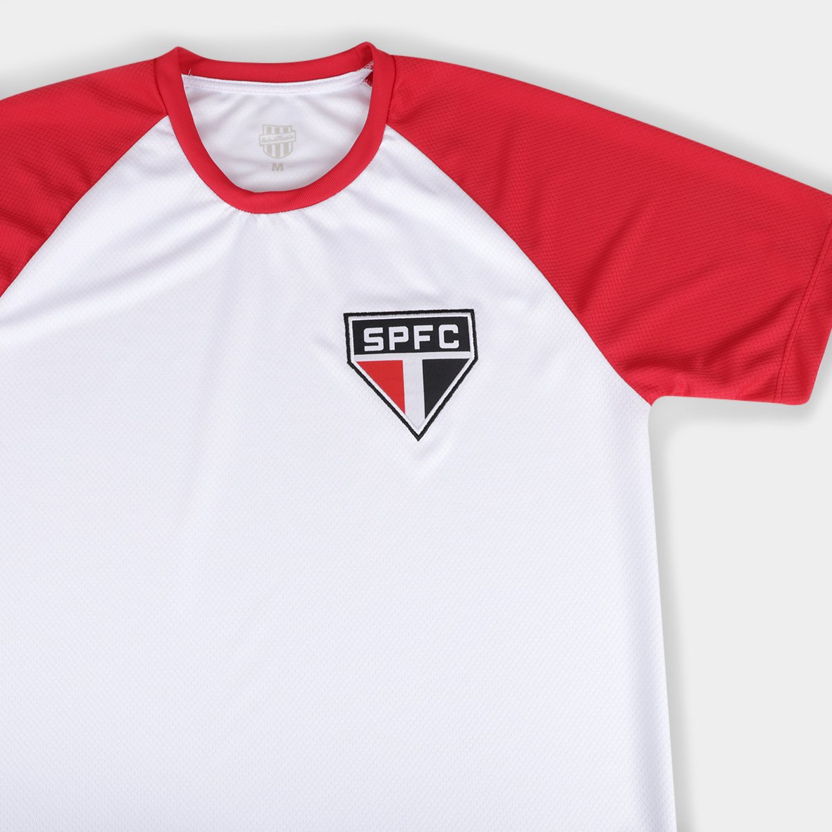Camiseta Raglan São Paulo RetrôMania Basic Masculina - Tam: EGG - 4