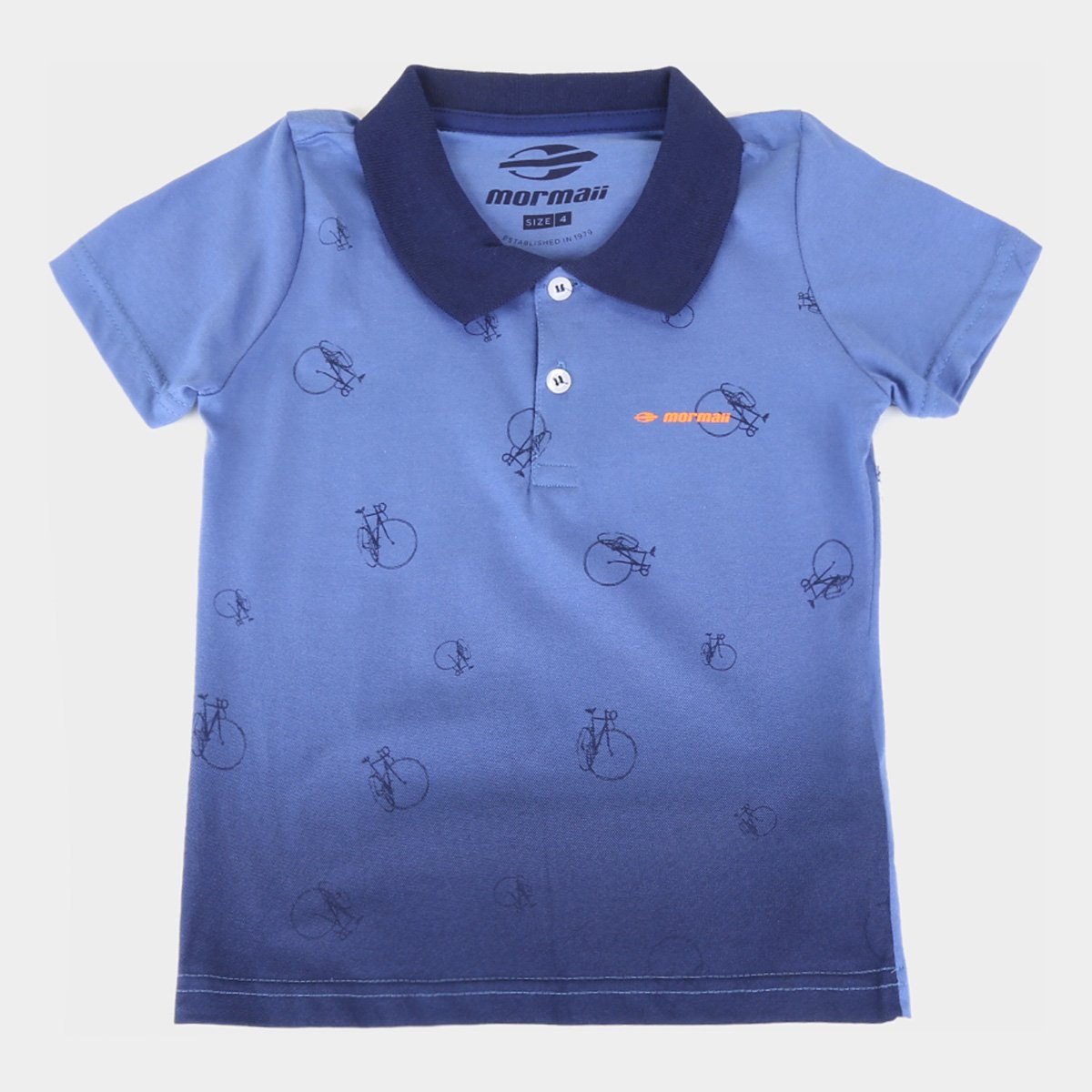 Camisa Polo Infantil Mormaii Estampada Masculina