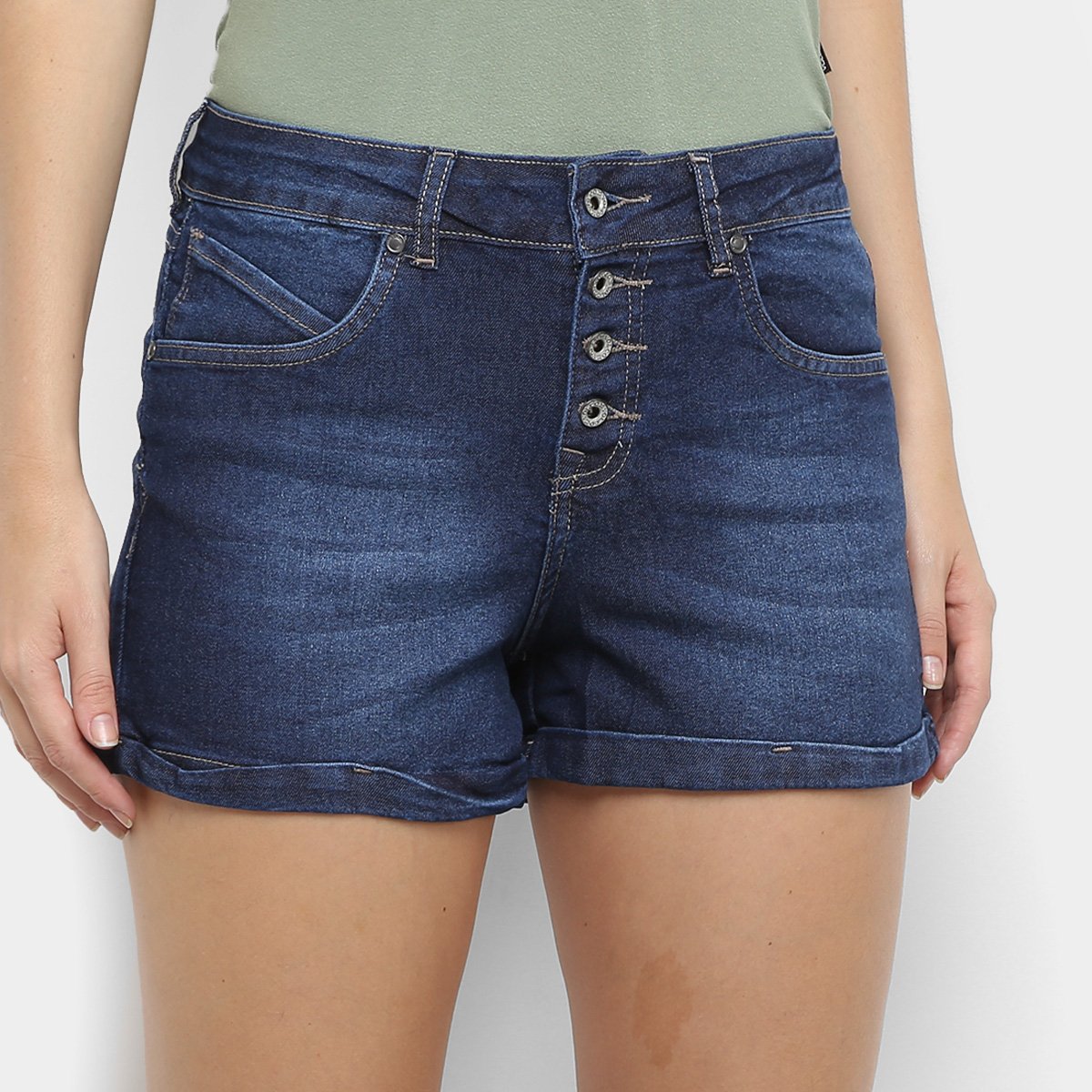 Shorts Jeans Volcom Stone Feminino