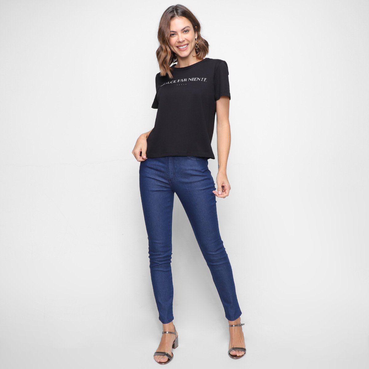 Calça Jeans Forum Cigarrete Marisa Feminina - Tam: 34 - 3