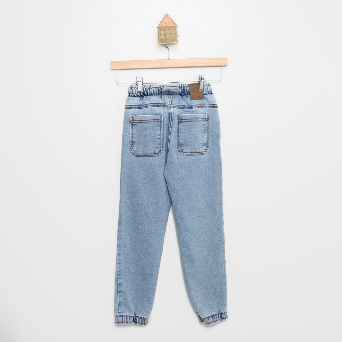 Calça Jeans Infantil Brandili Comfort Jogger - Tam: 1A - 1