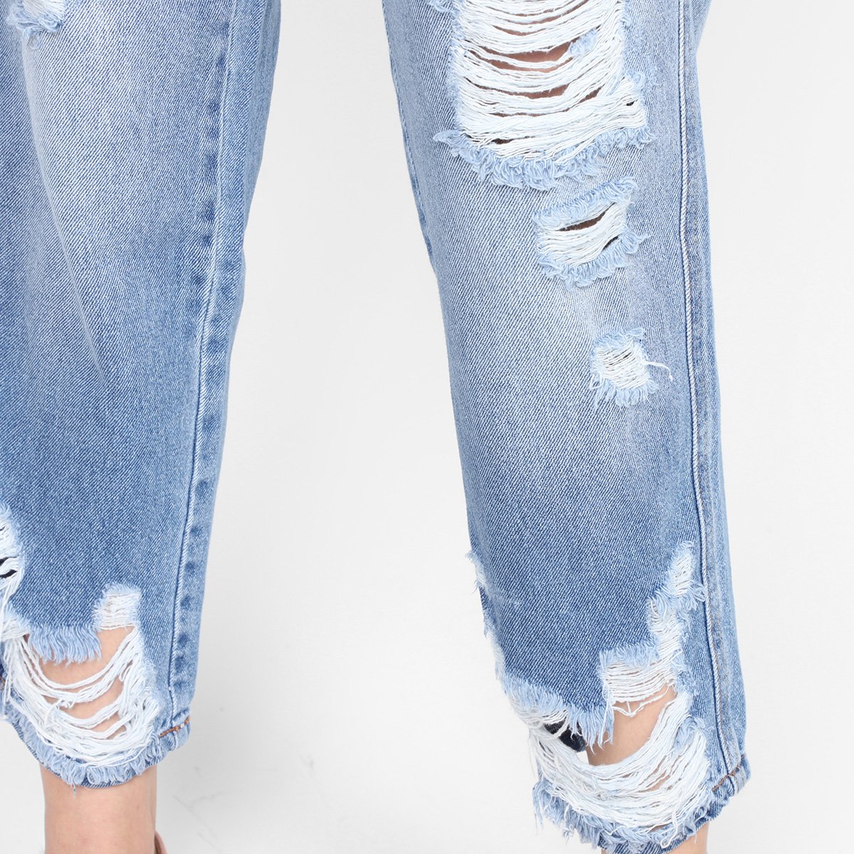 Calça Jeans My Favorite Things Tapered Desfiada Super High Feminina - Tam: 38 - 2