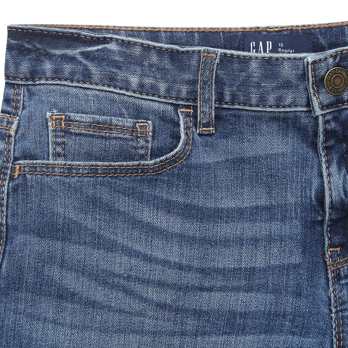 Short Infantil GAP Jeans Feminino - Tam: 5A - 2