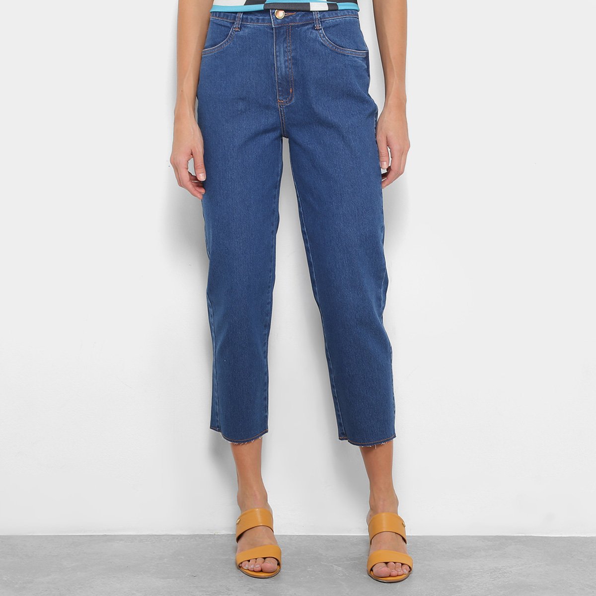 calças jeans feminina morena rosa